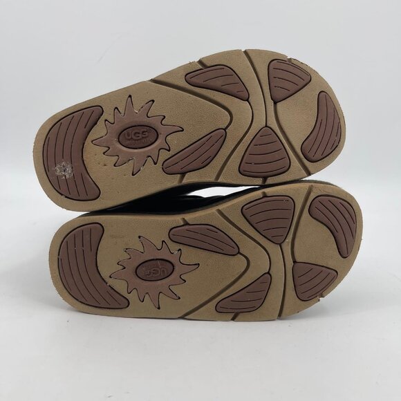 UGG Brown Leather Winter & Rain Boots | Insulated & Lined - Picture 5 of 9